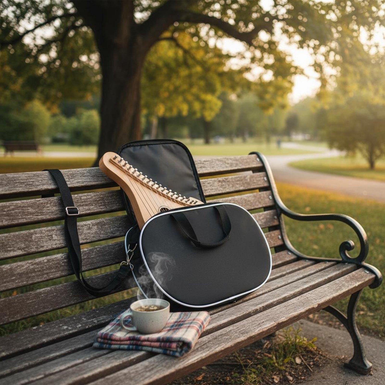 Musical Instrument Harp - 조절 가능한 스트랩 리어 하프 가방