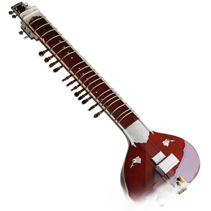 Musical Instrument Sitar - 악기, 전자식 시타르, 섬유 하드 케이스