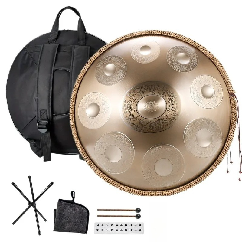 Musical Instrument Handpan - 18 인치 스테인레스 스틸 HandPan G