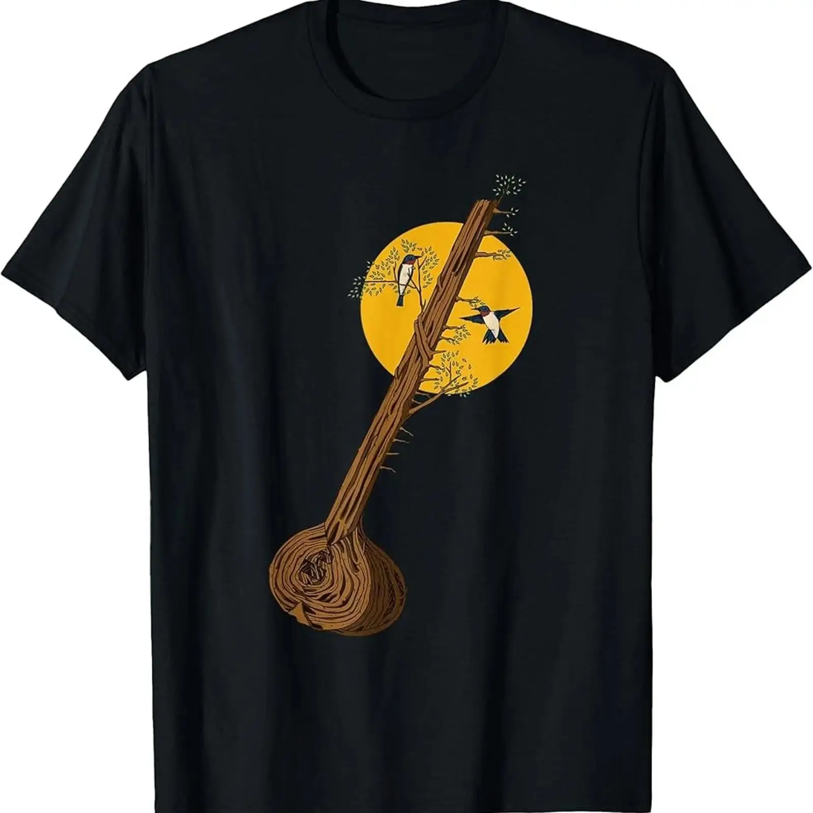 Musical Instrument Sitar - Sitar InstrumenT T 셔츠 Tree of