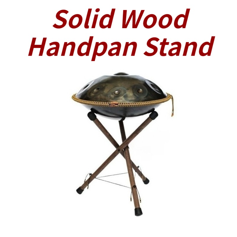 Musical Instrument Handpan - 원목 핸드팬 스탠드 수제 조절 가능