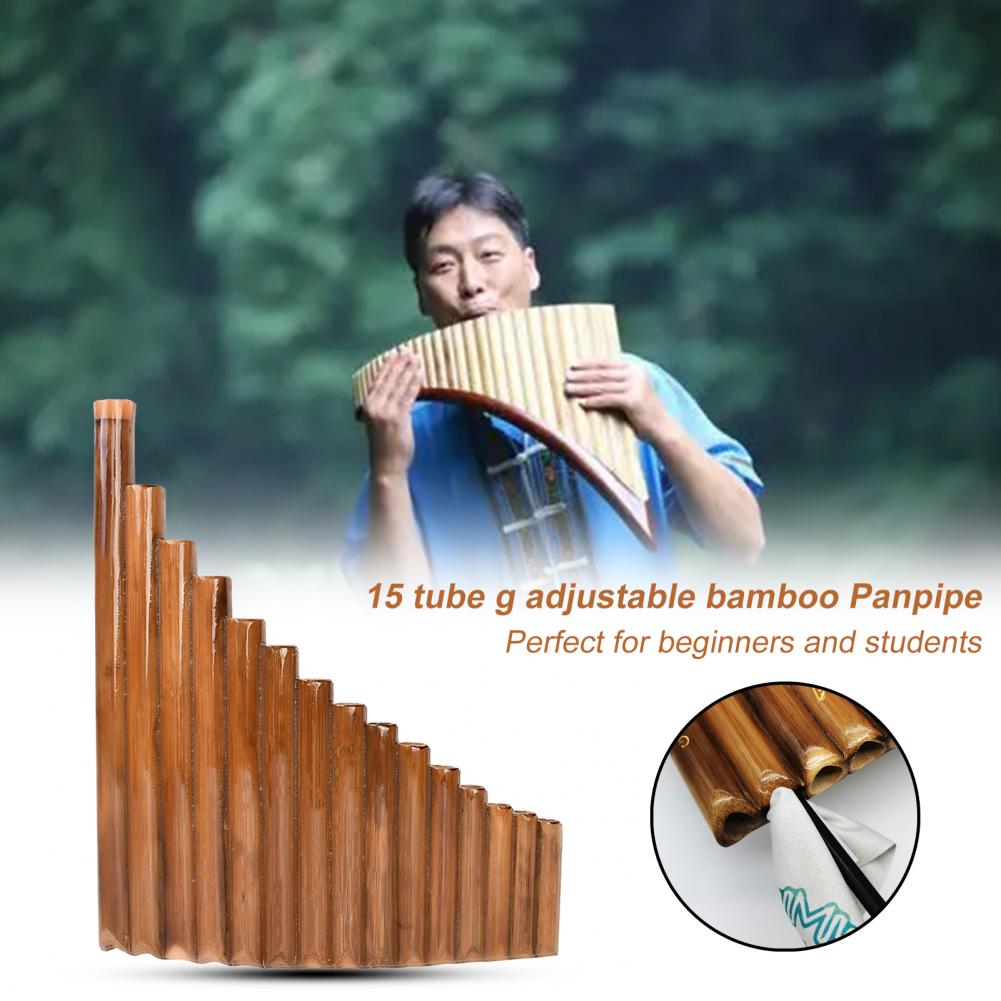 Musical Instrument Harmony - 조화로운 15관 왼손 팬파이프, 쉽게 연주할