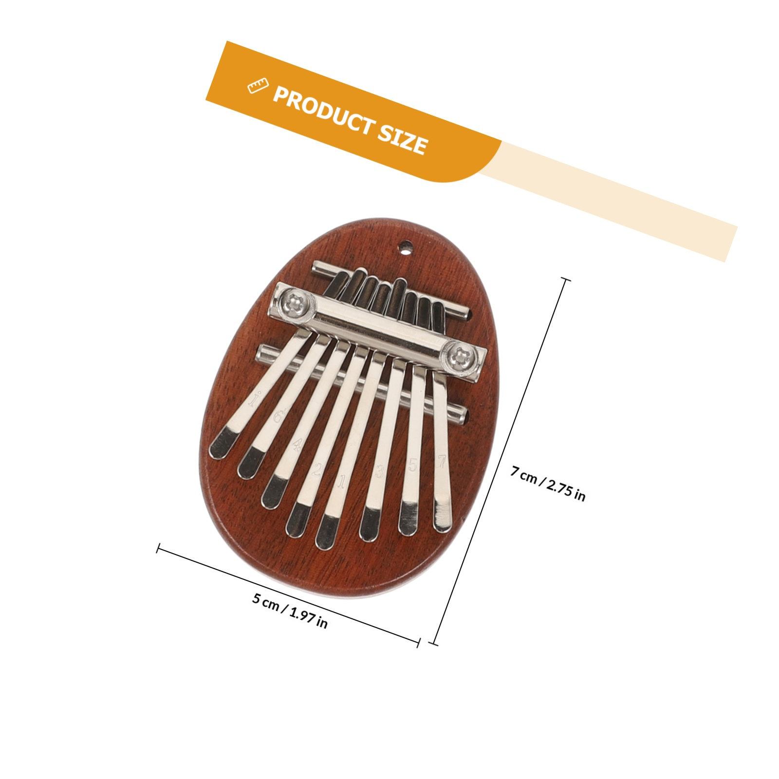 나무 칼림바 8키 엄지 피아노 초보자를 위한 미니 손가 - Musical Instrument For Beginners 리뷰 및 가격