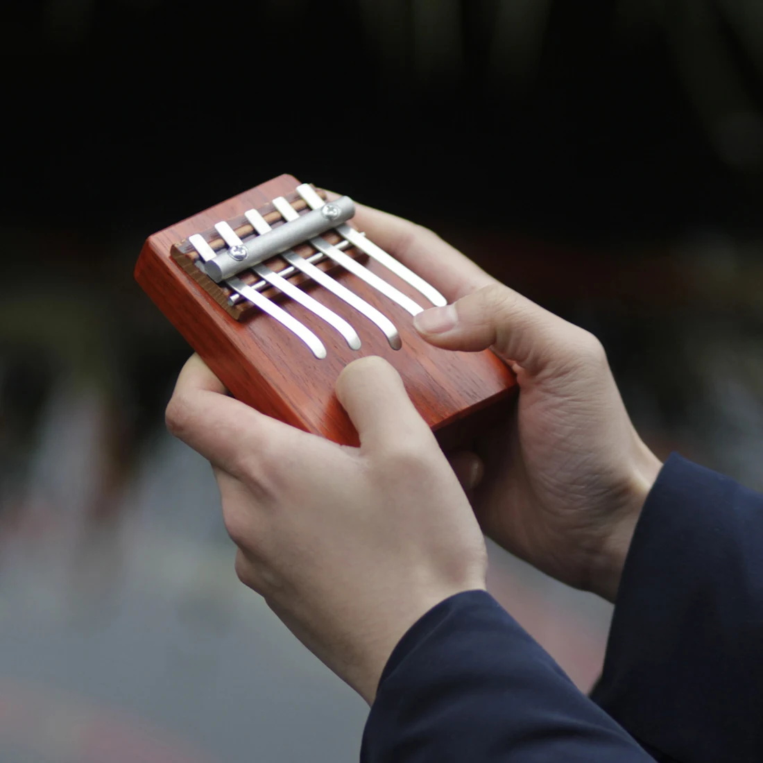 IRIN Kalimba 5 톤 엄지 피아노 전문 키보드 - Musical Instrument For Beginners 리뷰 및 가격