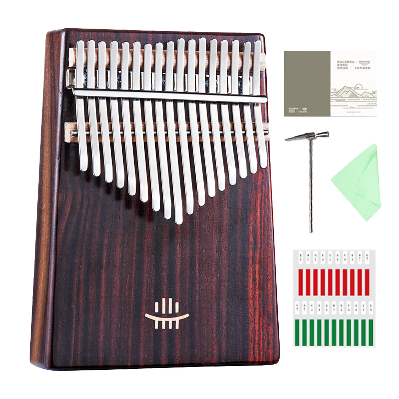 Hluru 칼림바 풀 솔리드 우드 엄지 피아노 악기,  - Musical Instrument For Beginners 리뷰 및 가격