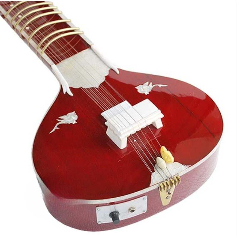 악기, 전자식 시타르, 섬유 하드 케이스 - Musical Instrument Sitar 리뷰 및 가격