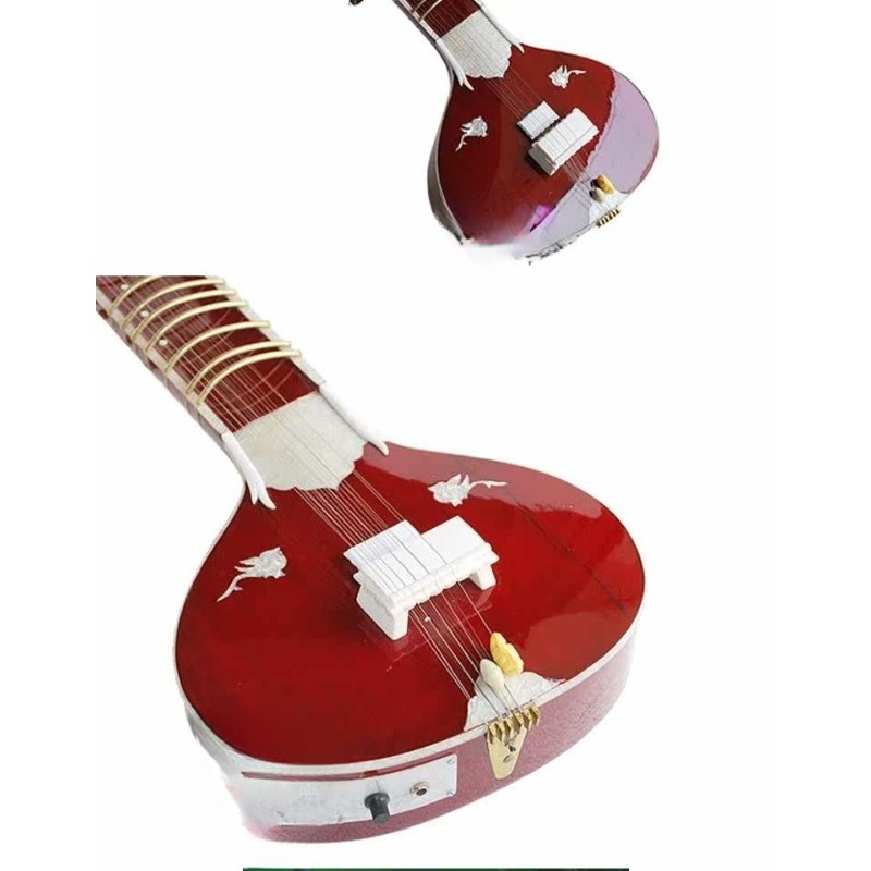 악기, 전자식 시타르, 섬유 하드 케이스 - Musical Instrument Sitar 리뷰 및 가격