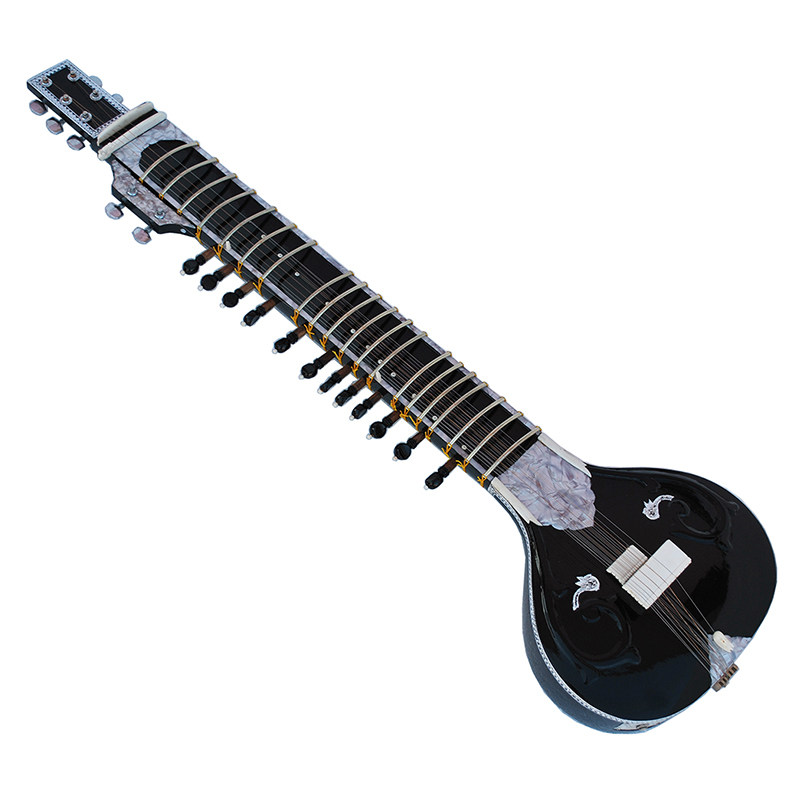 인도 시타르 클래식 수공예 전문 연주용 틈새 악기 국가 - Musical Instrument Sitar 리뷰 및 가격