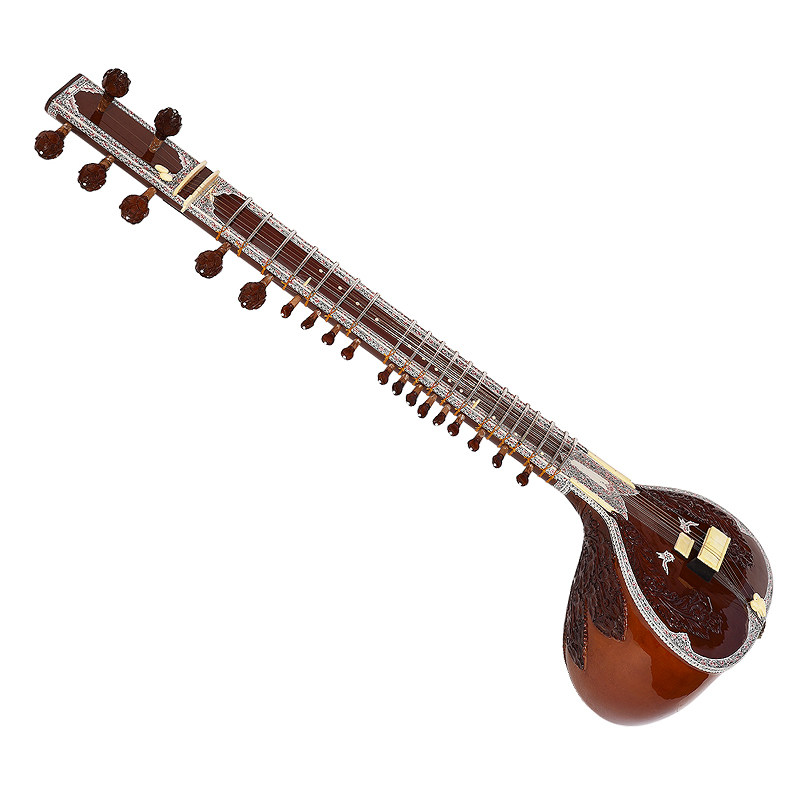인도 시타르 클래식 수공예 전문 연주용 틈새 악기 국가 - Musical Instrument Sitar 리뷰 및 가격