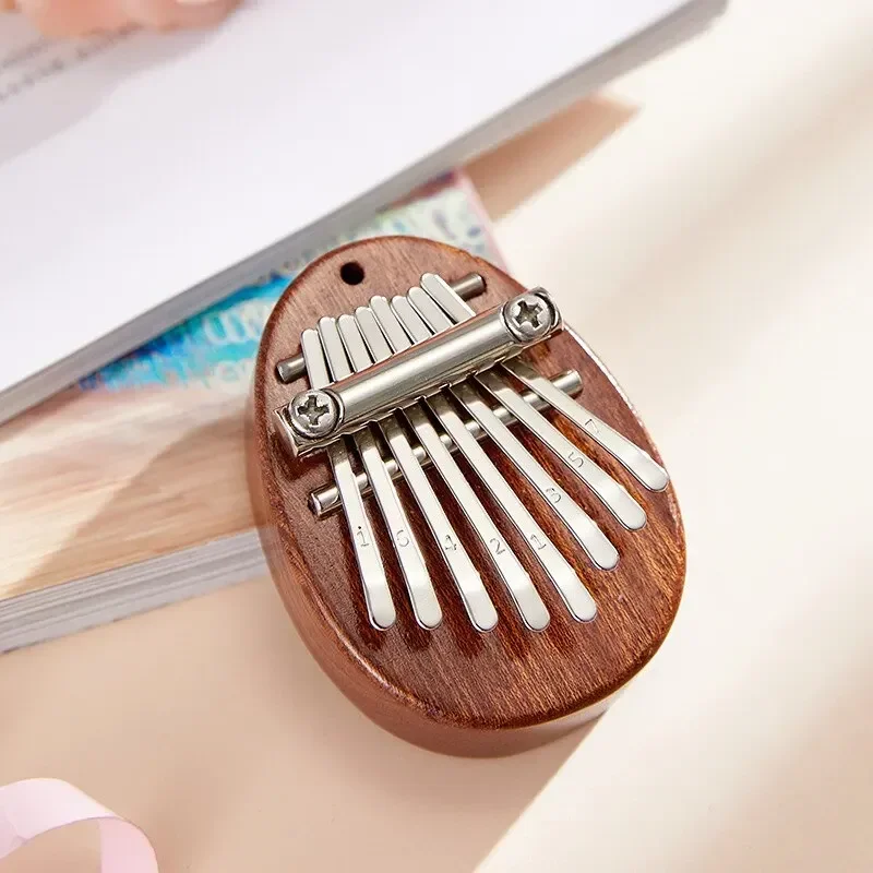 1Pcs 나무 미니 엄지 피아노 뮤지컬 8 톤 휴대용  - Musical Instrument For Beginners 리뷰 및 가격