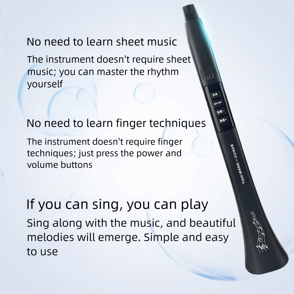 휴대용 전기 음악 튜브 다중 톤 블루투스 연결 전자 관 - Musical Instrument Youtube 리뷰 및 가격