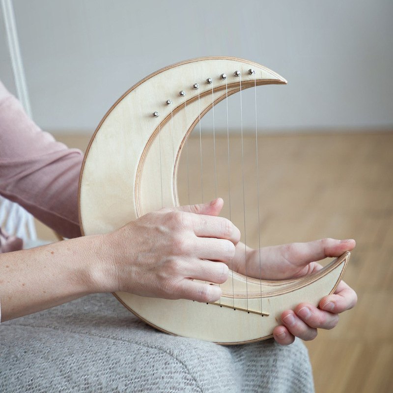 리라 초보자 휴대용 하프, 독특한 예술 디자인, 중국  - Musical Instrument Harp 리뷰 및 가격
