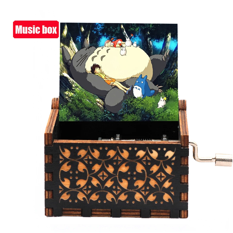 새로운 스타일 하울 성 뮤직 박스 토토로 뮤직 박스 앤 - Musical Instrument Handpan 리뷰 및 가격